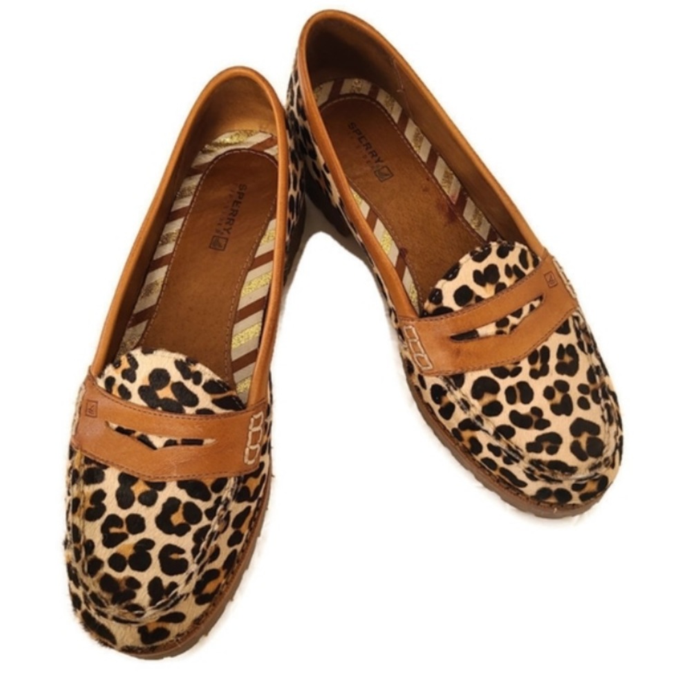 Sperry Hayden Leopard Print
